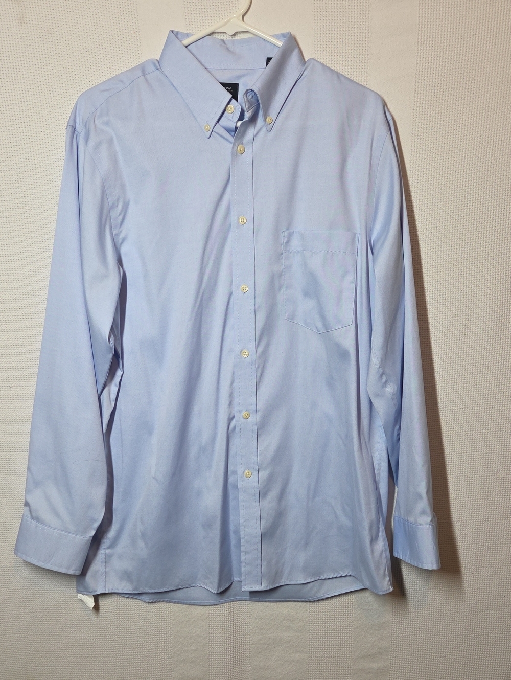 ARROW Shirt Mens Size 32-33 Regular Fit Non-Iron Cotton Button Down